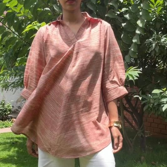 khadi, coconut, linen, cotton dress, top
