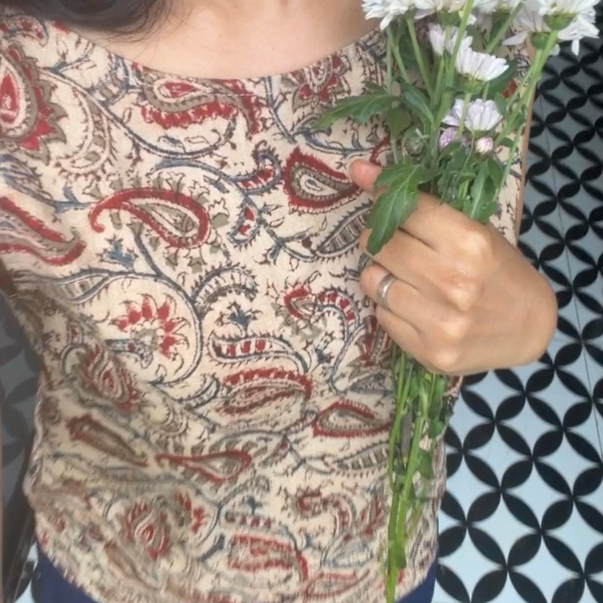 Heirloom Kalamkari Top