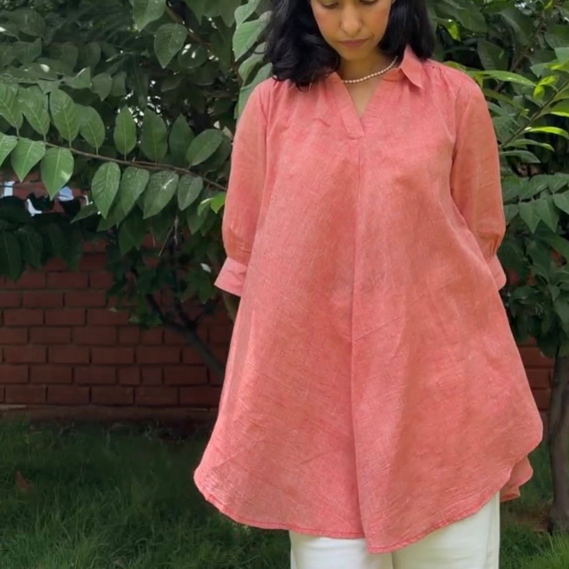 Coral Sunday Top