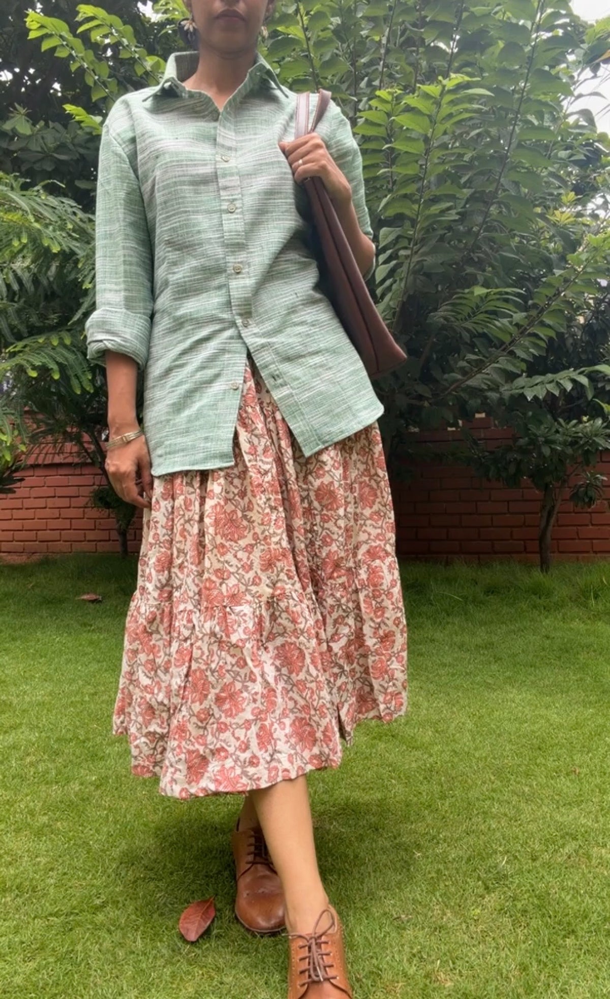 Sage Weave Shirt