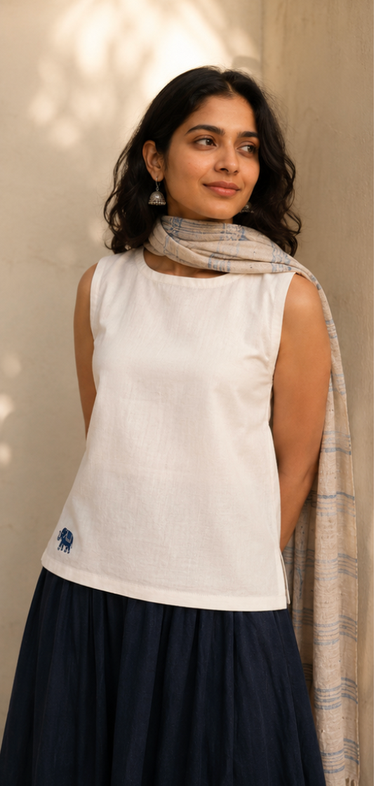 Elephant Hem Top
