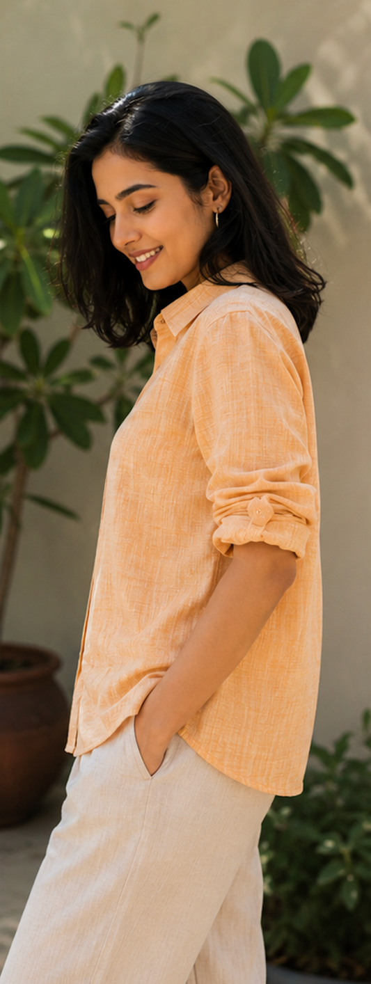 Sunwash Khadi Shirt