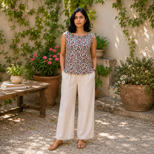 Kalamkari Sleeveless