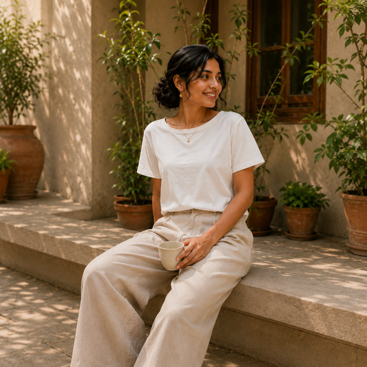 Essential White Tee