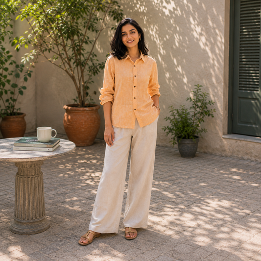 Sunwash Khadi Shirt
