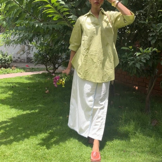 Lime Breeze Sunday Top