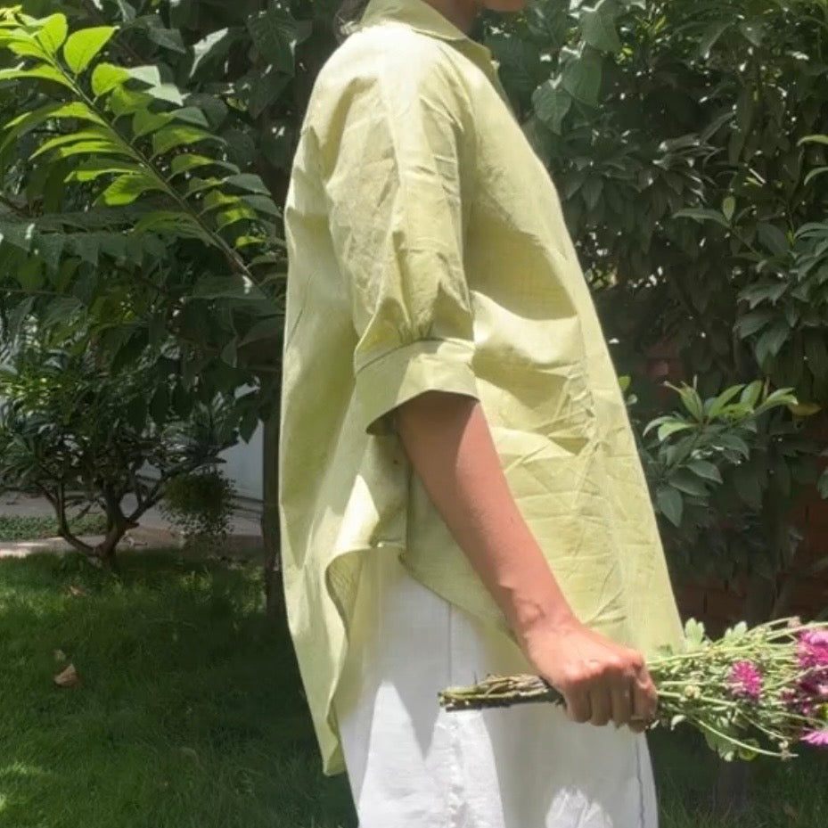 Lime Breeze Sunday Top
