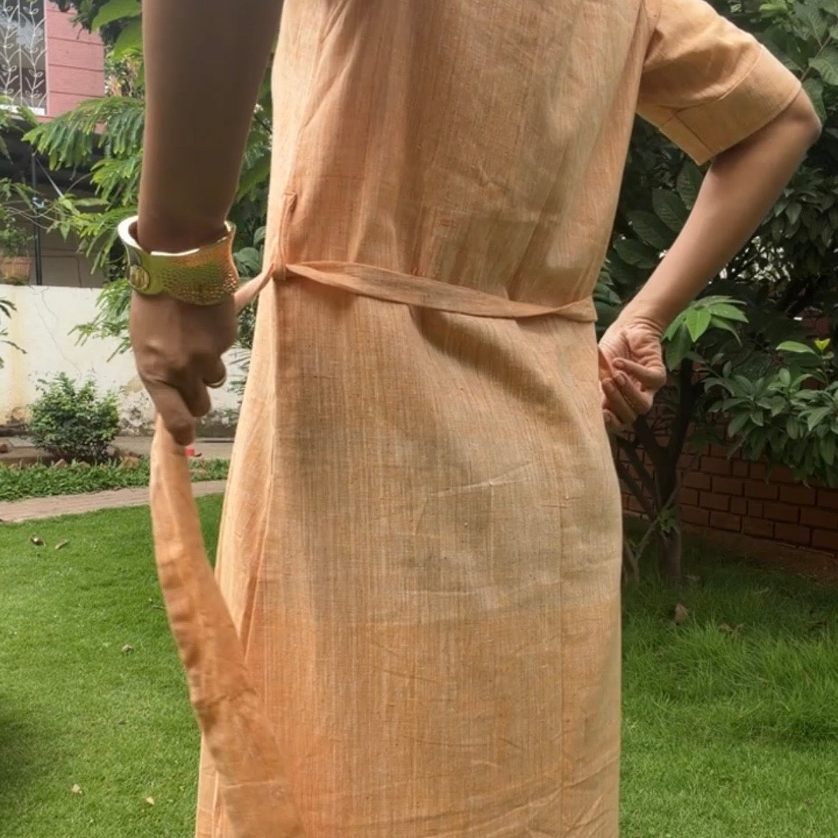 Sunwash Handwoven Dress