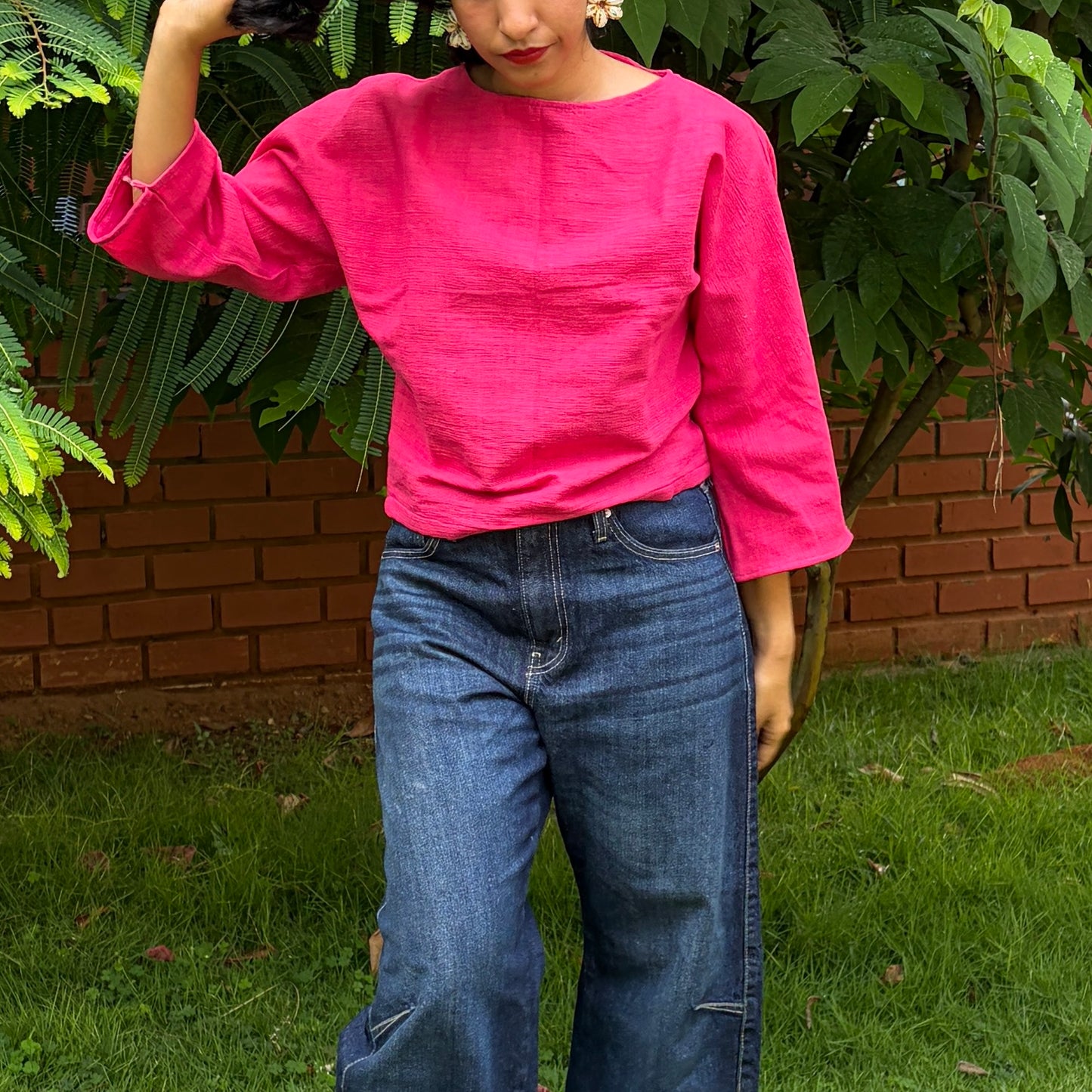 Bougainvillea Studio Top