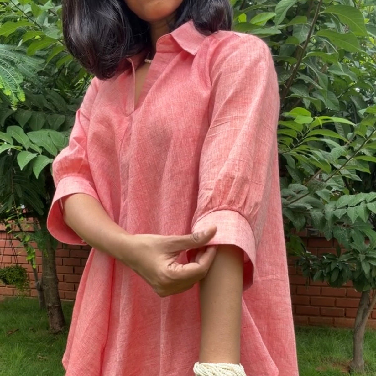 Coral Sunday Top