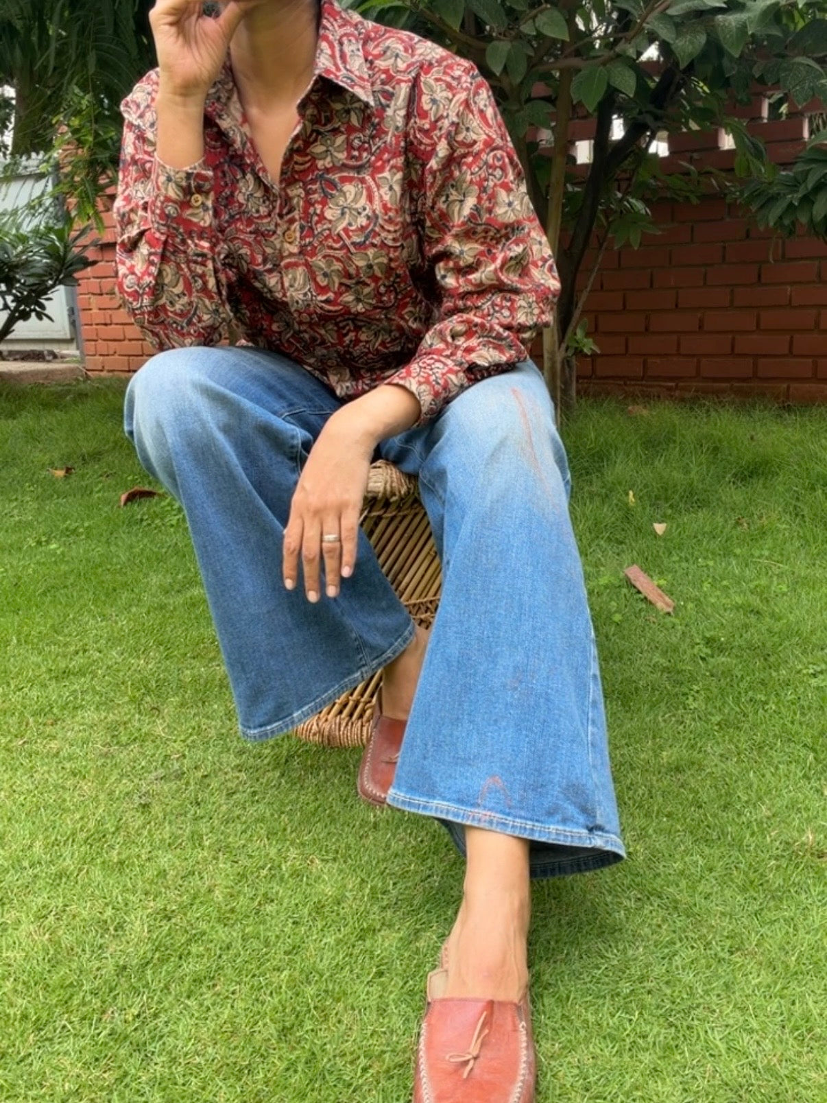 Madder Kalamkari Shirt