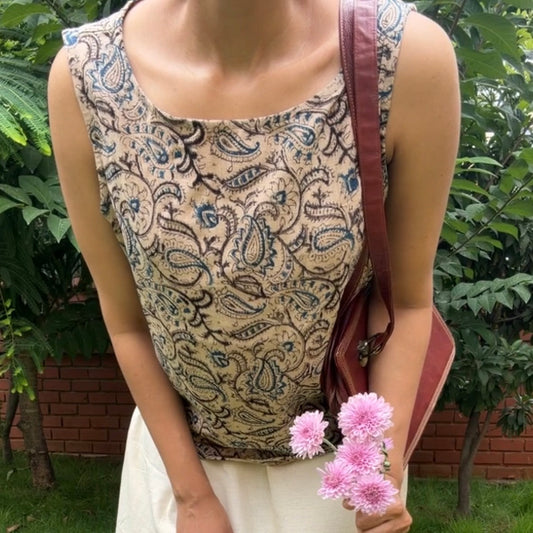 Kora Kalamkari Top