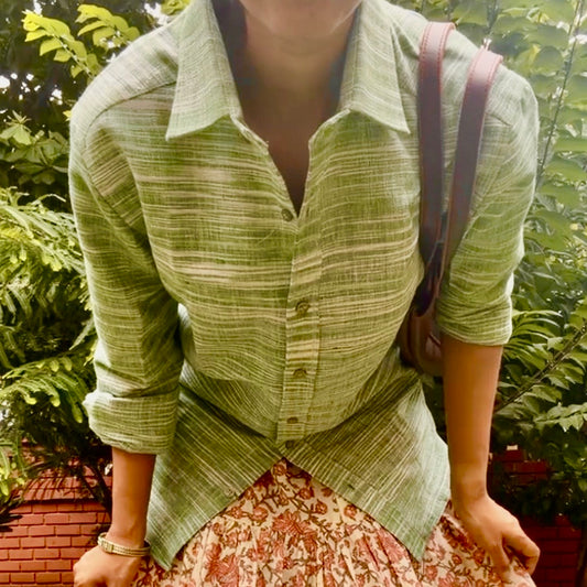 Sage Weave Shirt