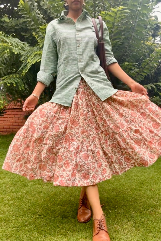 Sage Weave Shirt