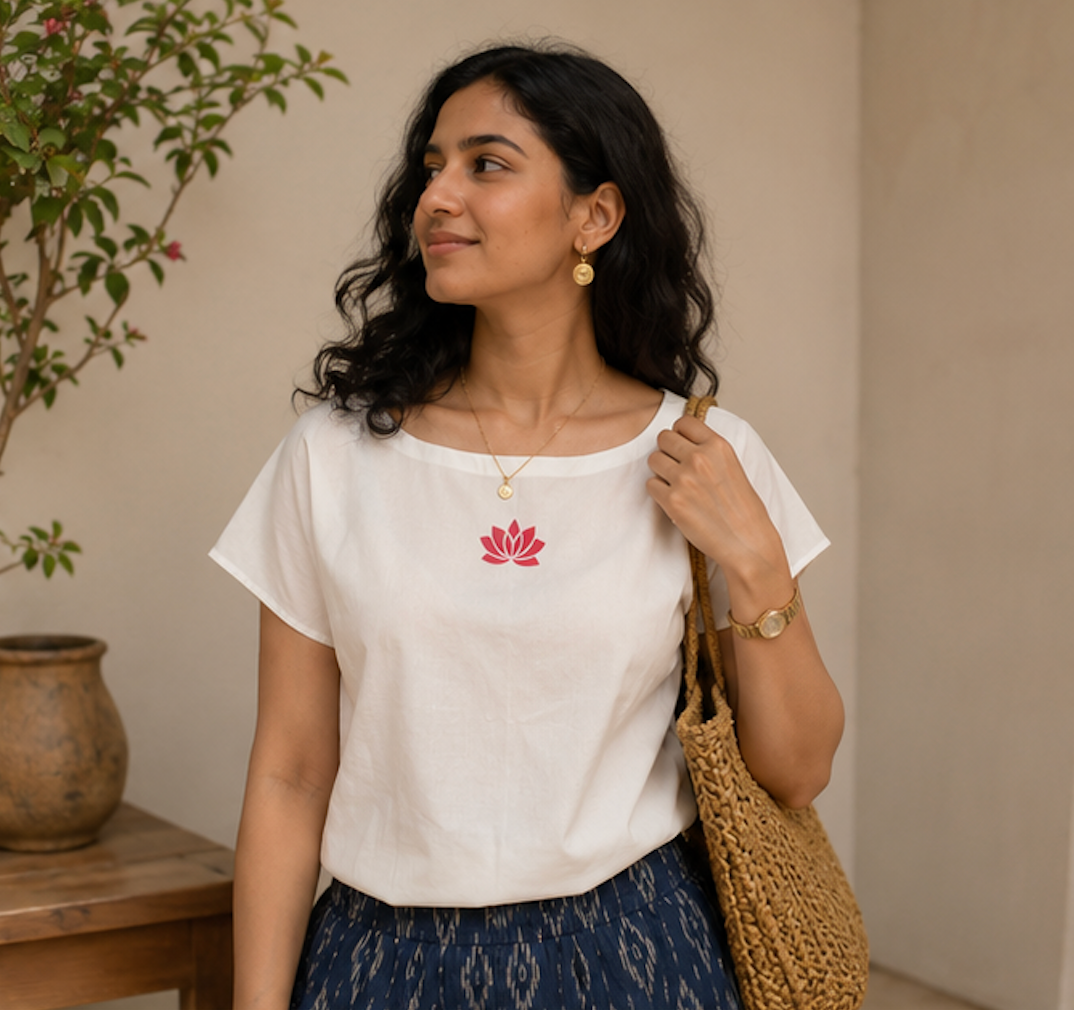 Lotus Boatneck Top