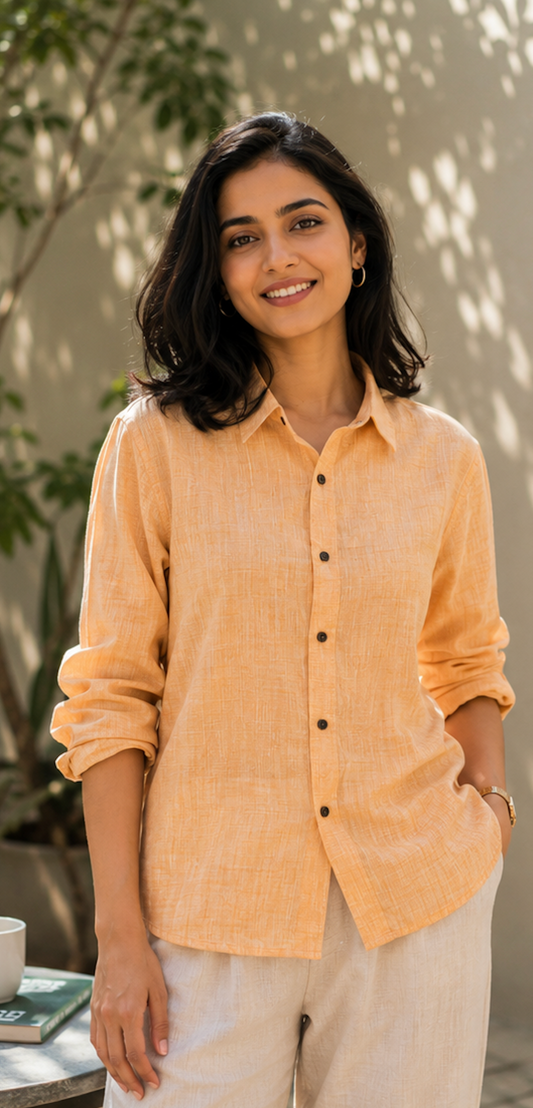 Sunwash Khadi Shirt