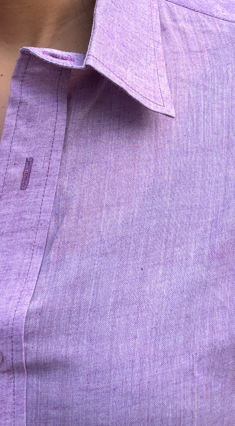 Purple Muslin Shirt
